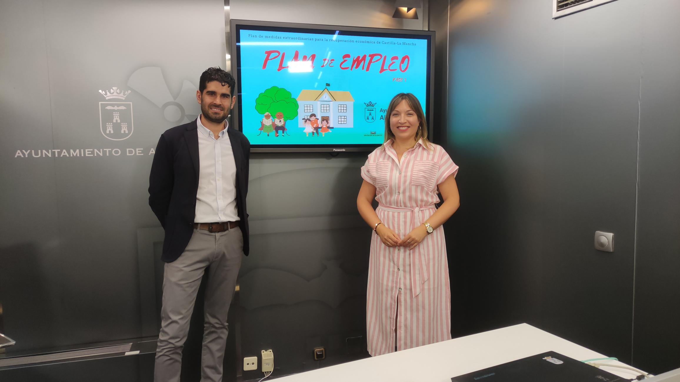 Los concejales de Educación y Empleo