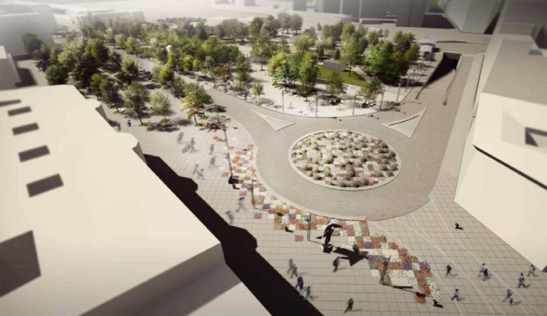 Proyecto de remodelación del parque de Los Jardinillos de Palencia