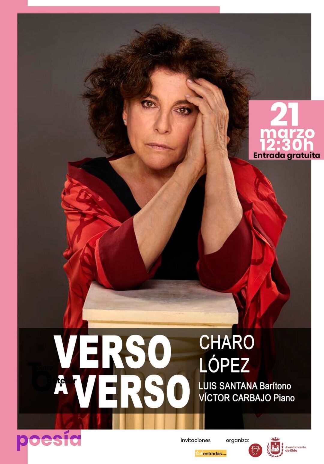 Charo López en el Teatro Castelar de Elda 