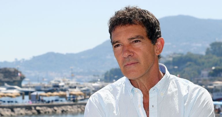 La noticia ha pillado al actor malagueño en el festival de cine de Ischia (Italia).