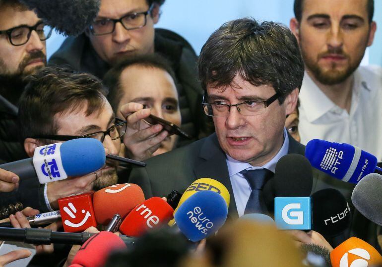 El expresidente de la Generalitat Carles Puigdemont 