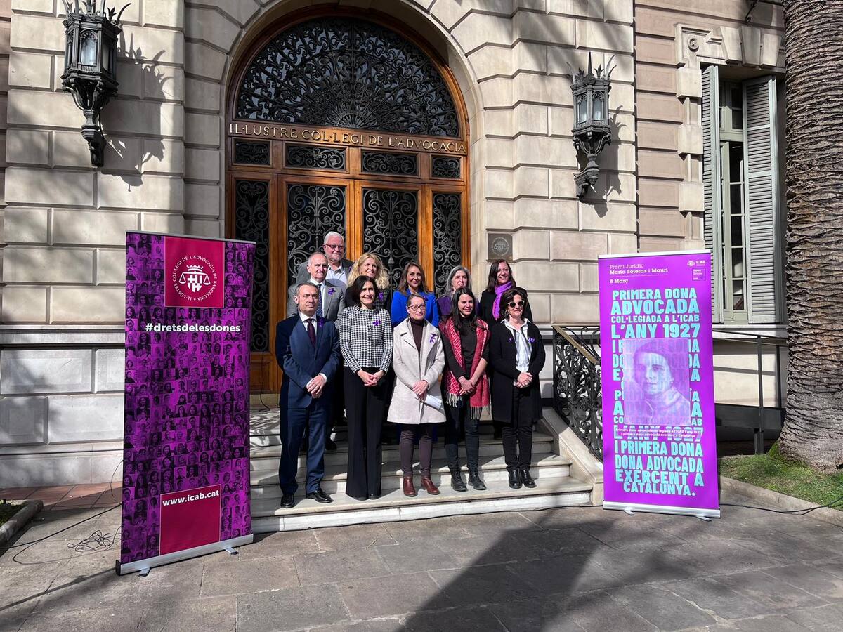El Col·legi de l'Advocacia de Barcelona dobla les assitències per violència de gènere el 2022