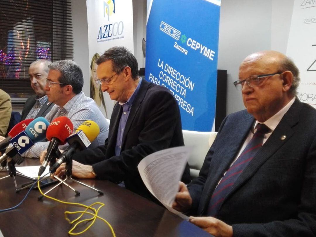 Rueda de prensa de la inciativa Zamora 10