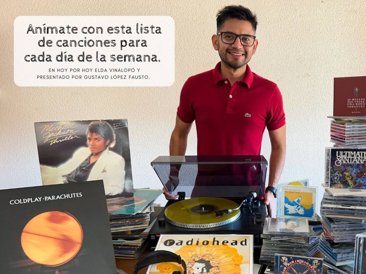 "Una canción para cada día de la semana", espacio musical conducido por Gustavo López