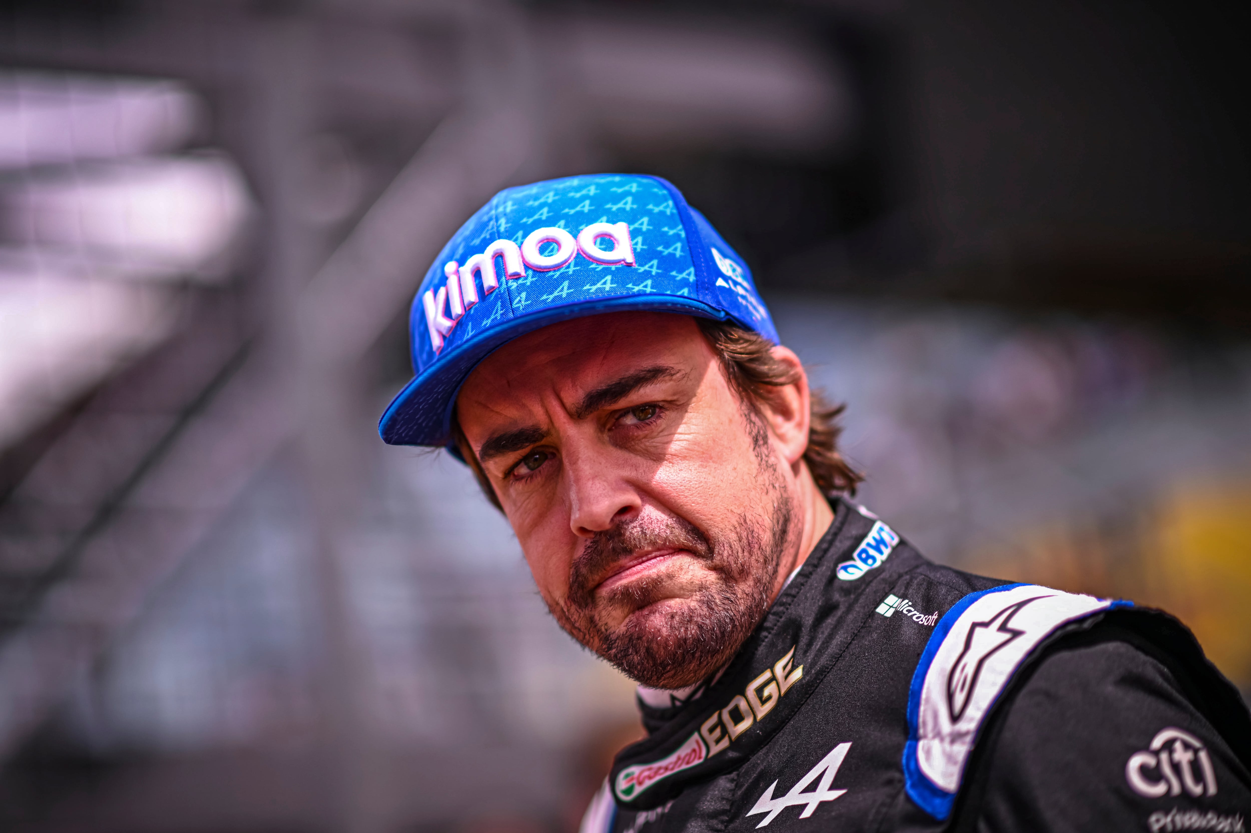 Fernando Alonso en el Gran Premio de Gran Bretaña