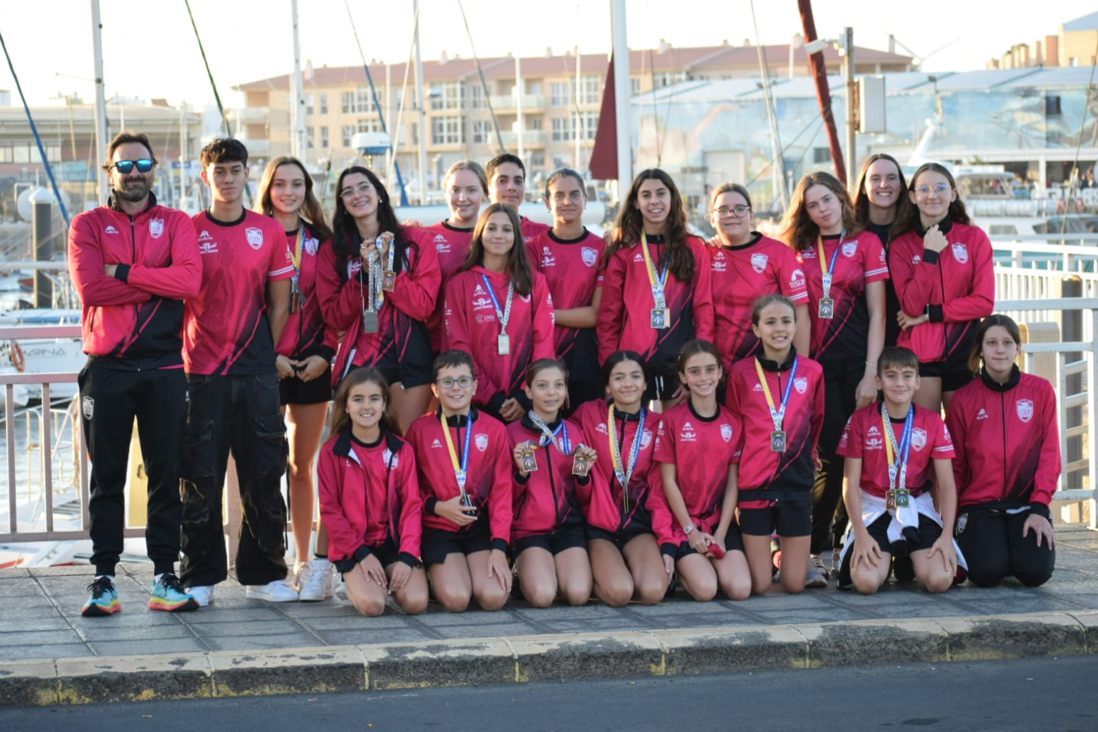 Expedición del Club Esna Lanzarote en el Trofeo de velocidad Lanzarote- Fuerteventura.