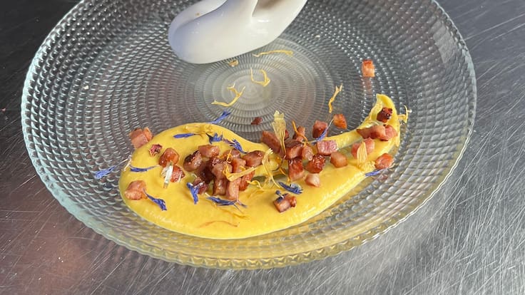 Bakar gana el Campeonato de Pinchos Ciudad de Irun con su pintxo de huevo a baja temperatura y salsa huancaína: