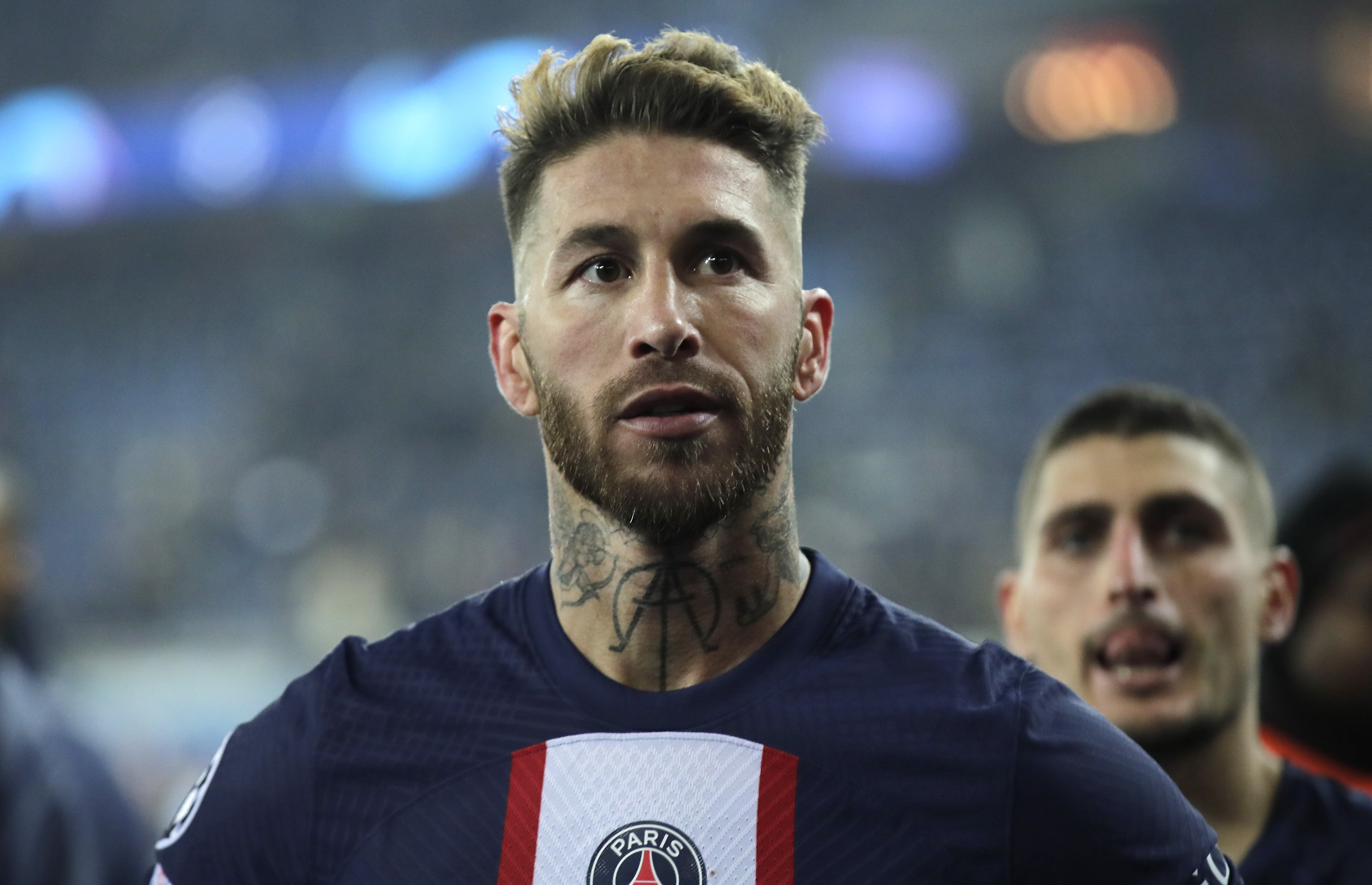 Sergio Ramos tras la derrota del PSG frente al Bayern de Múnich.