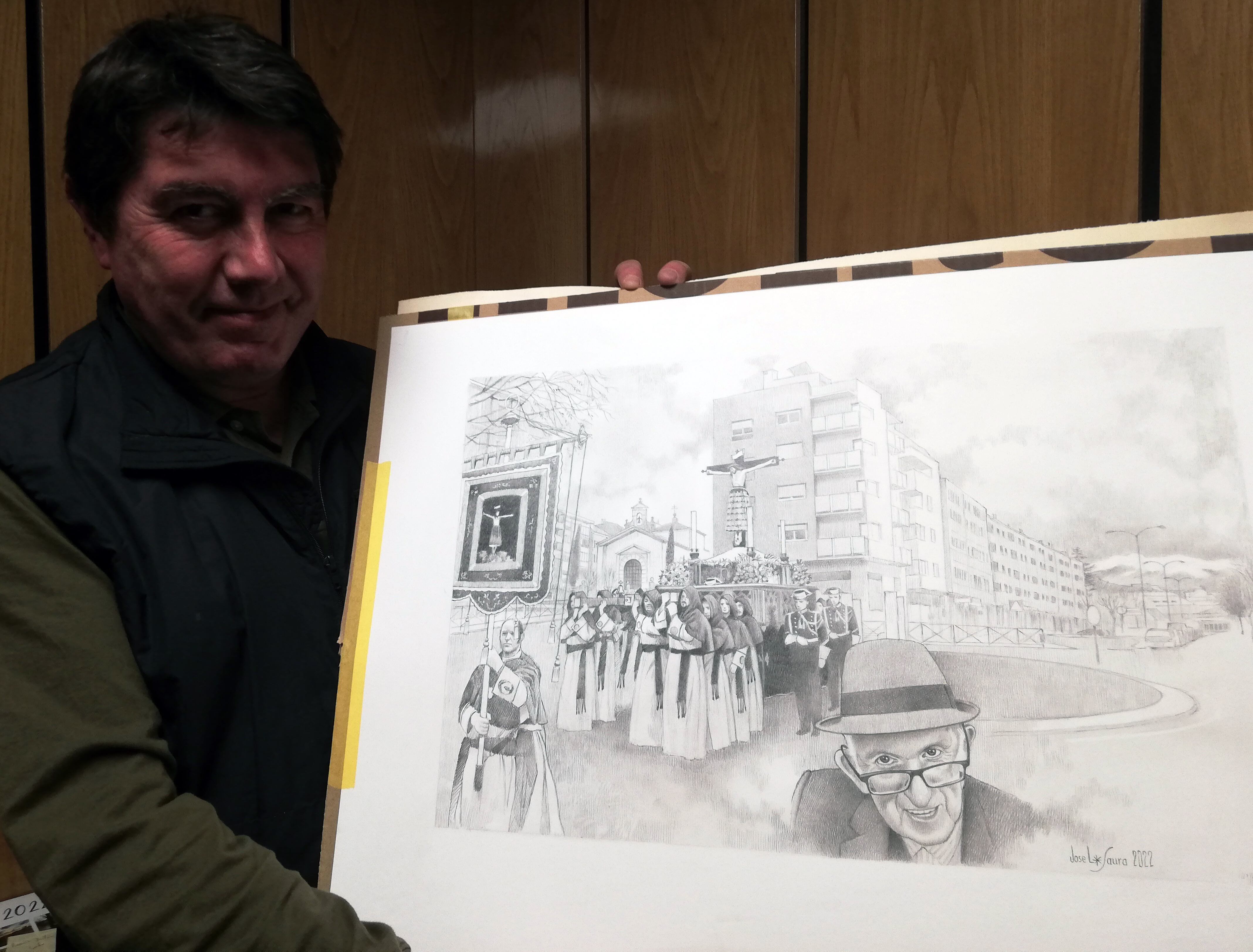 Homenaje a Domiciano Monjas en la obra de José Luis López Saura