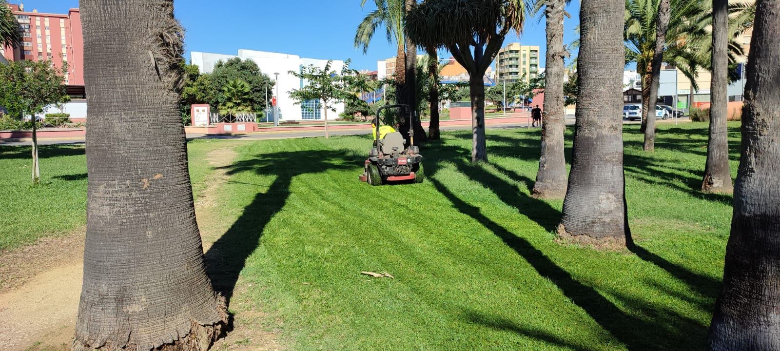 Trabajos en el Parque Princesa Sofía