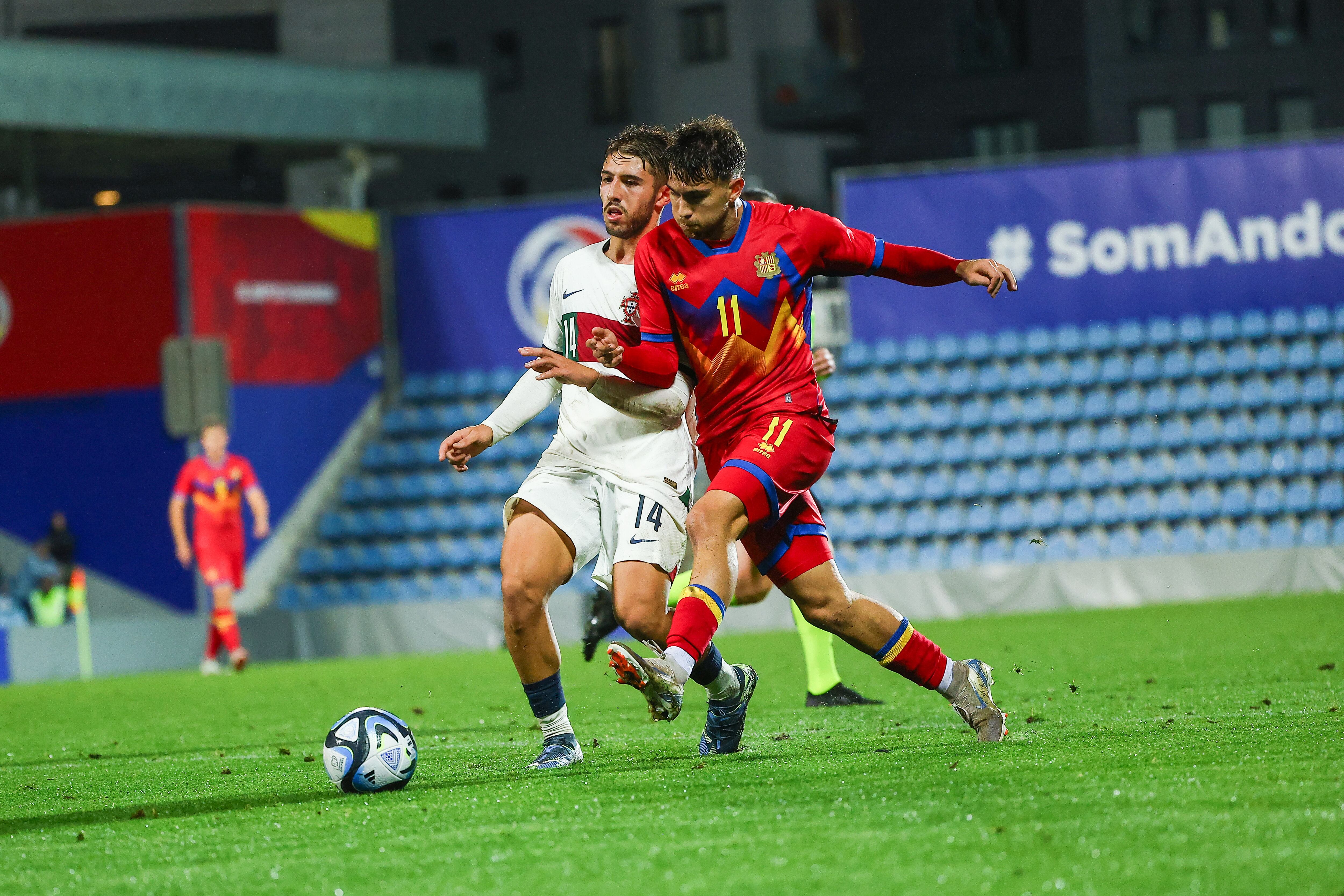 La selecció sub21 cau per la mínima davant Portugal al darrer partit de la fase de classificació de l&#039;Eurocopa de la categoria, disputat ahir a l&#039;Estadi Nacional