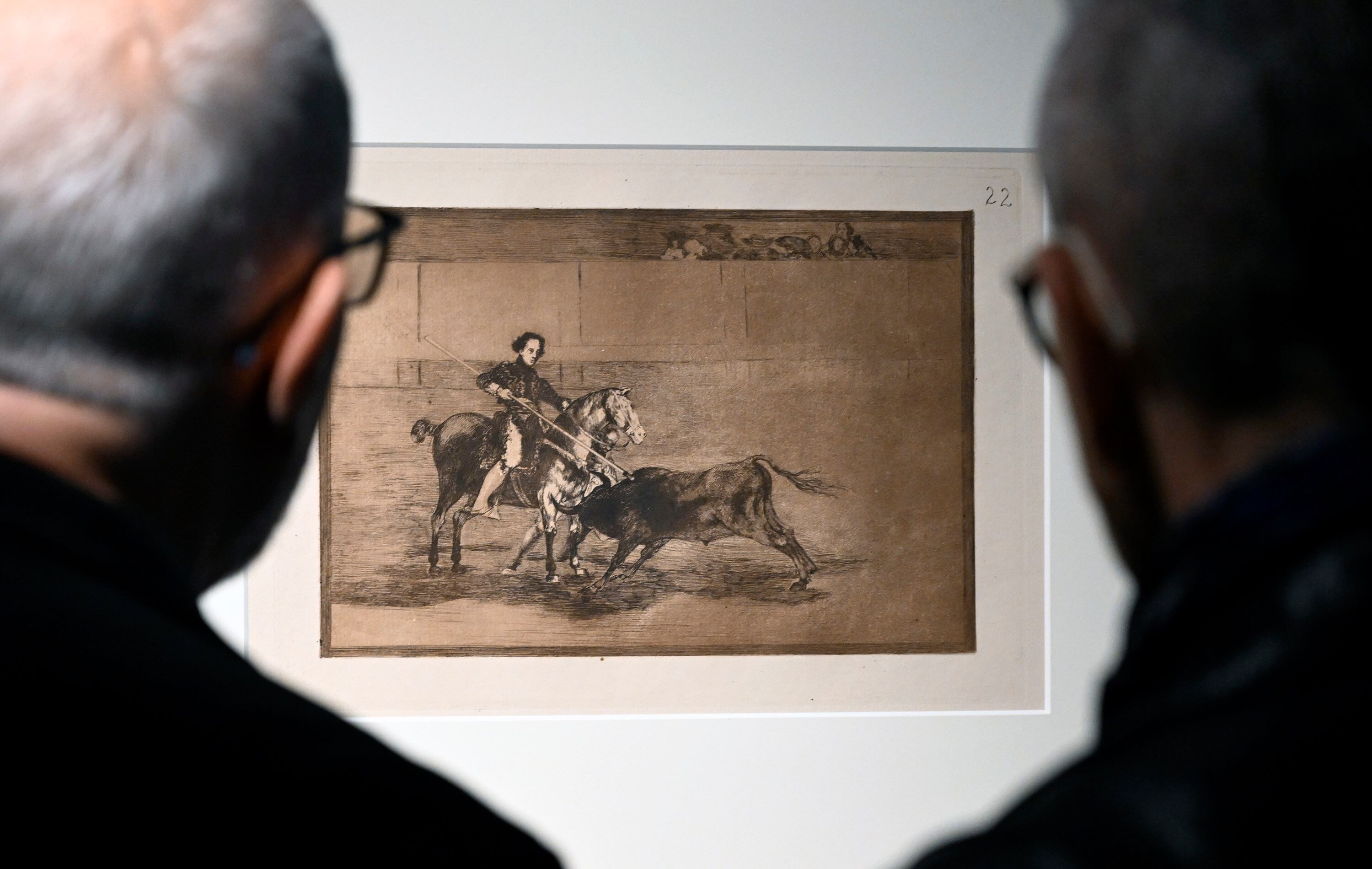 El Museo Ramón Gaya de Murcia acoge desde hoy la exposición "La Tauromaquia", de Francisco de Goya