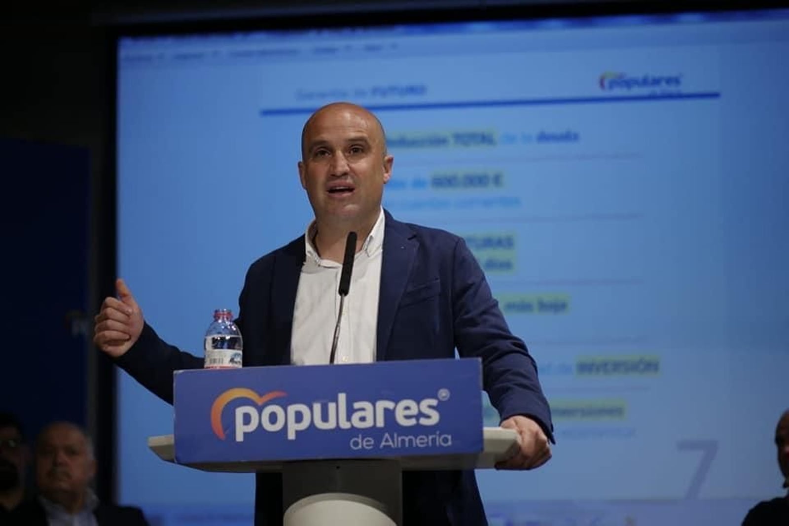 José Antonio García Alcaina, nuevo presidente de la Diputación de Almería.