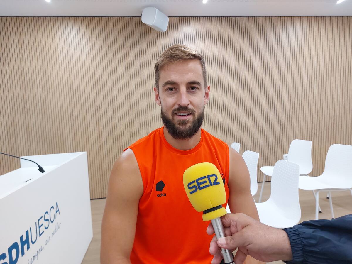 Jorge Pulido en SER Deportivos Huesca: "Hay que disfrutar de cada punto y de cada victoria"