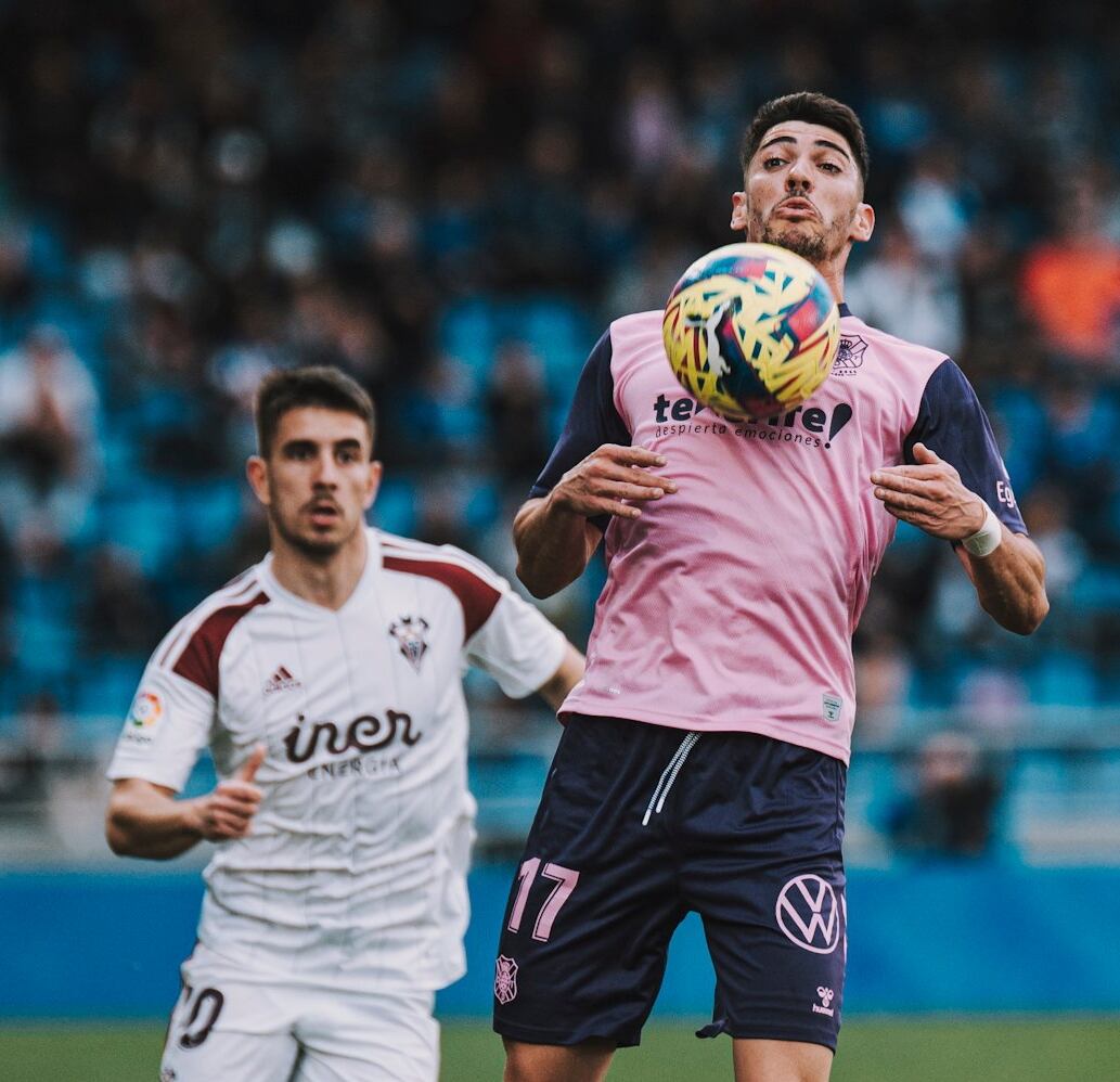 Partido disputado entre Tenerife y Albacete