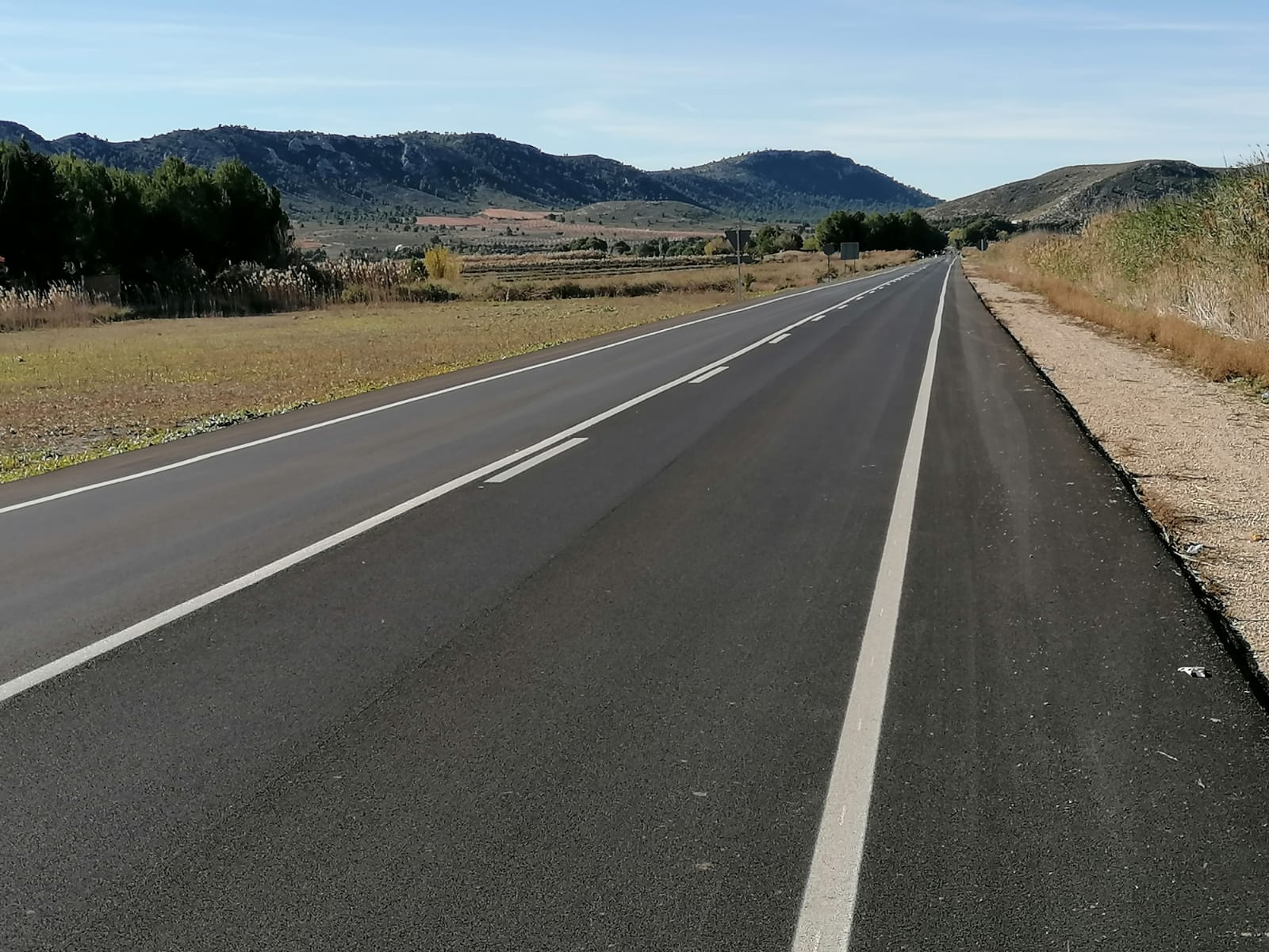 Obras en la carretera