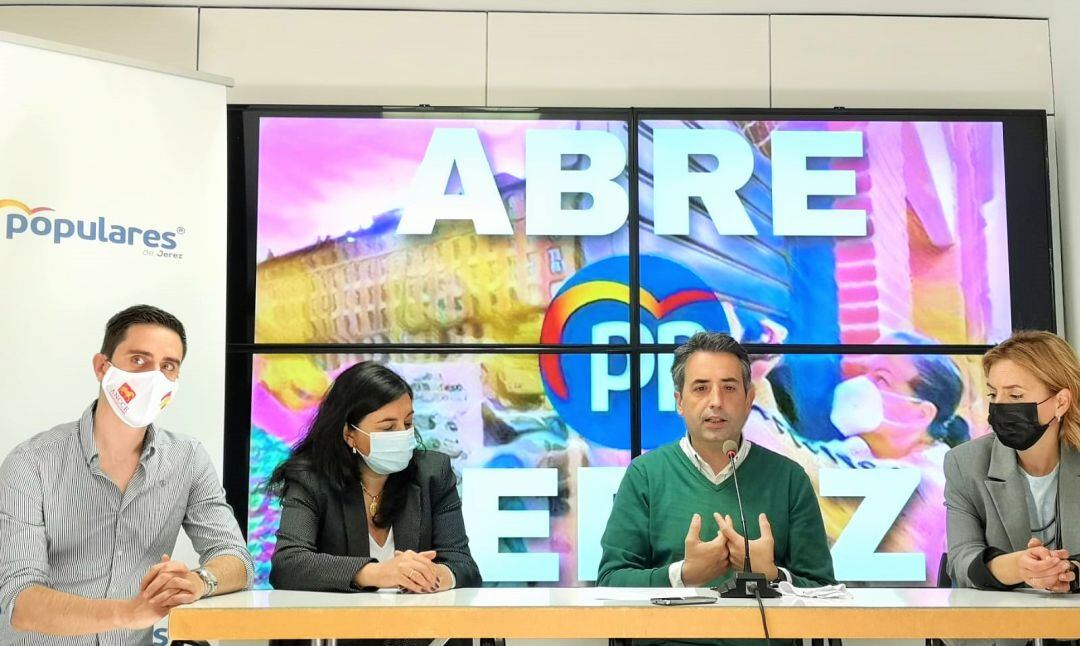 El PP de Jerez presenta la campaña `Abre Jerez ´ 