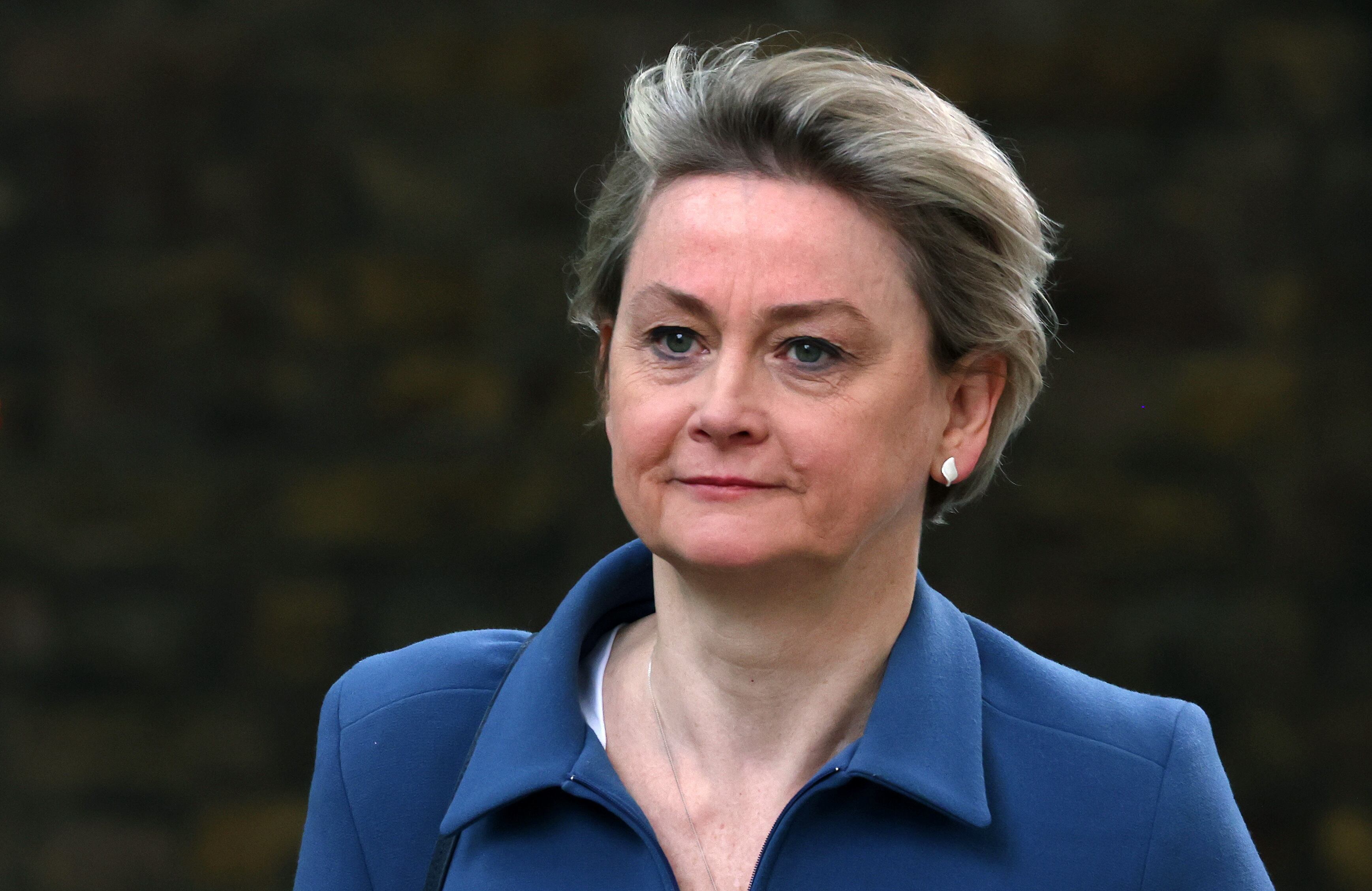 La ministra del Interior briánica, Yvette Cooper.