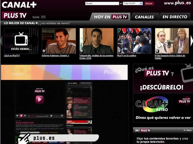Web de plustv