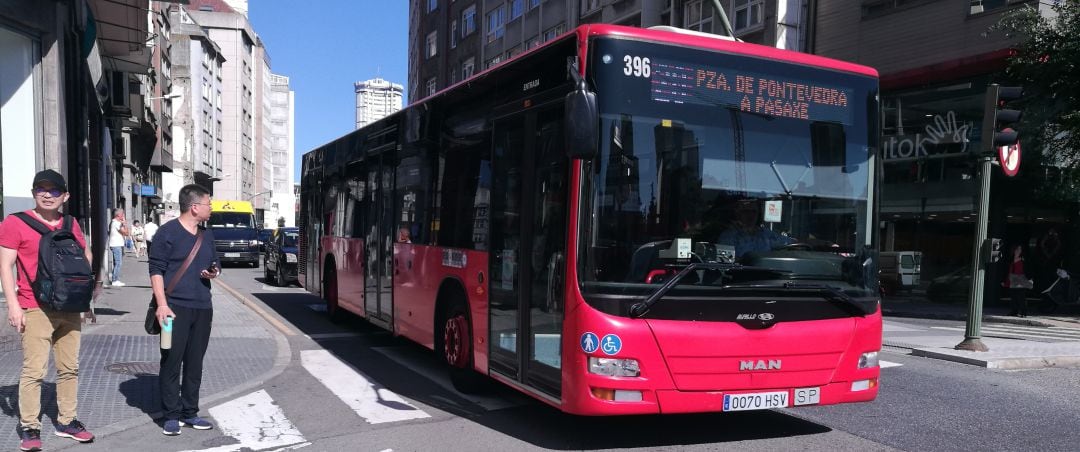 Bus urbano de A Coruña