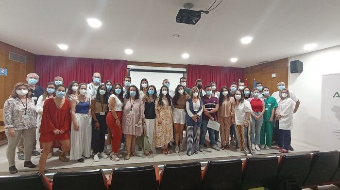 Recibimiento en Algeciras a los nuevos internos