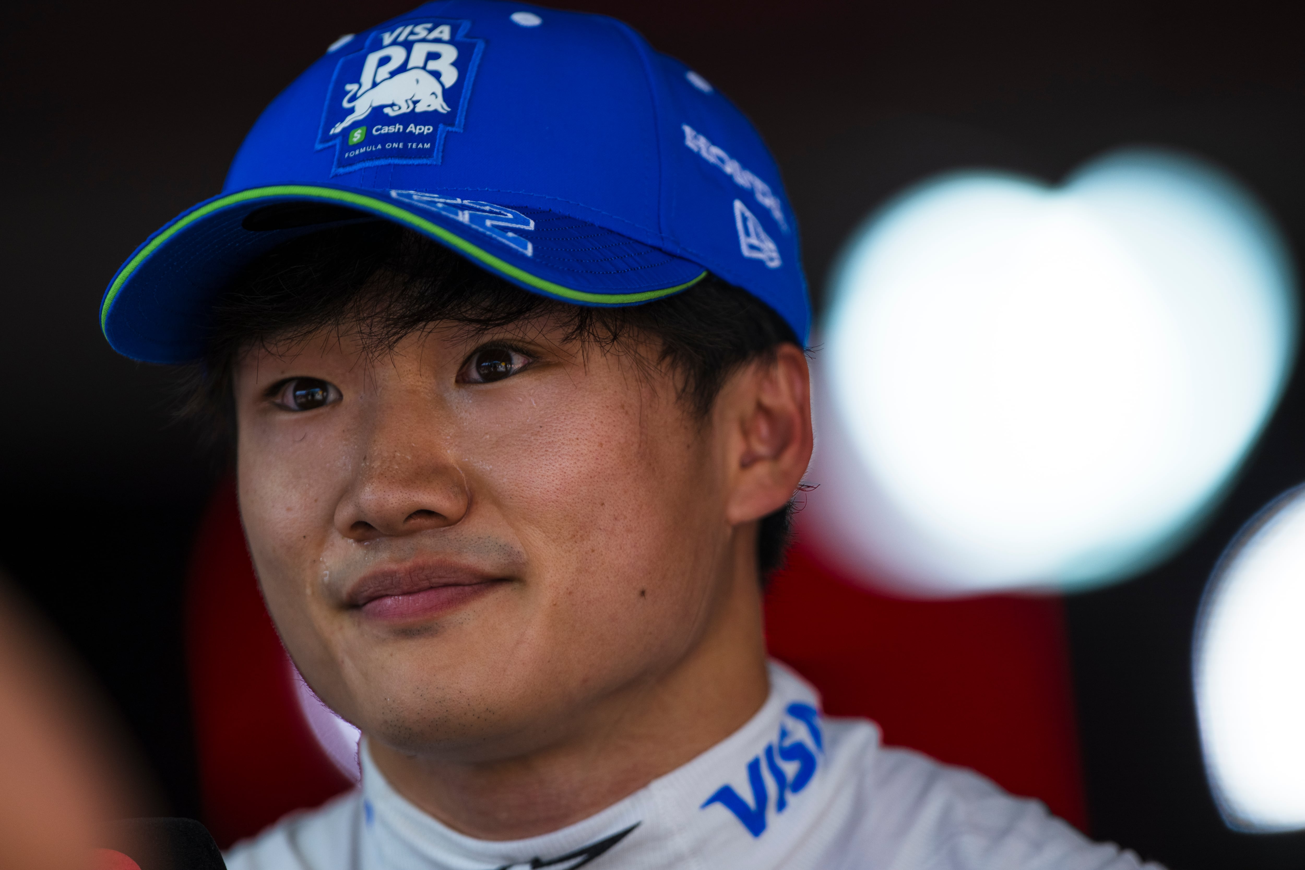 Yuki Tsunoda, durante los días previos a la carrera del GP de Austria de Fórmula 1