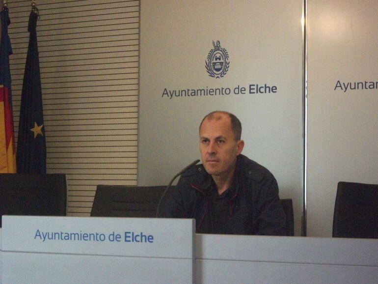 El concejal de Urbanismo, José Manuel Sánchez