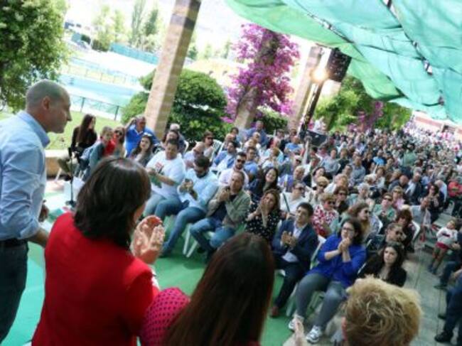 Aspecto que mostraba el espacio habilitado como auditorio