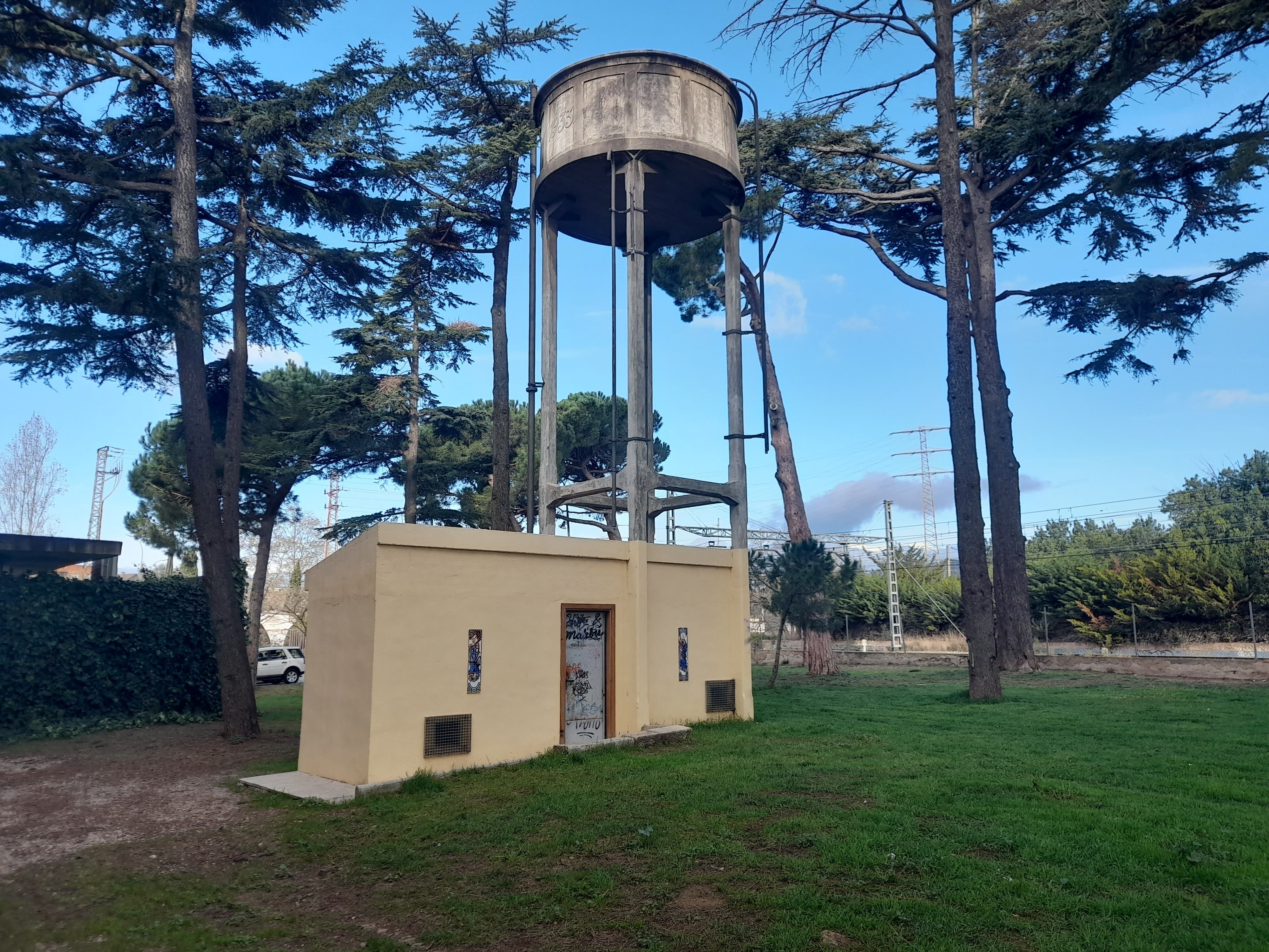 Dipòsit elevat del pou Miarnau, datat del 1933. / Ajuntament de Reus