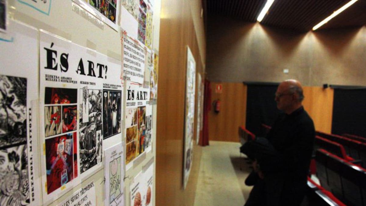 Primer mercat temàtic d’originals de còmic