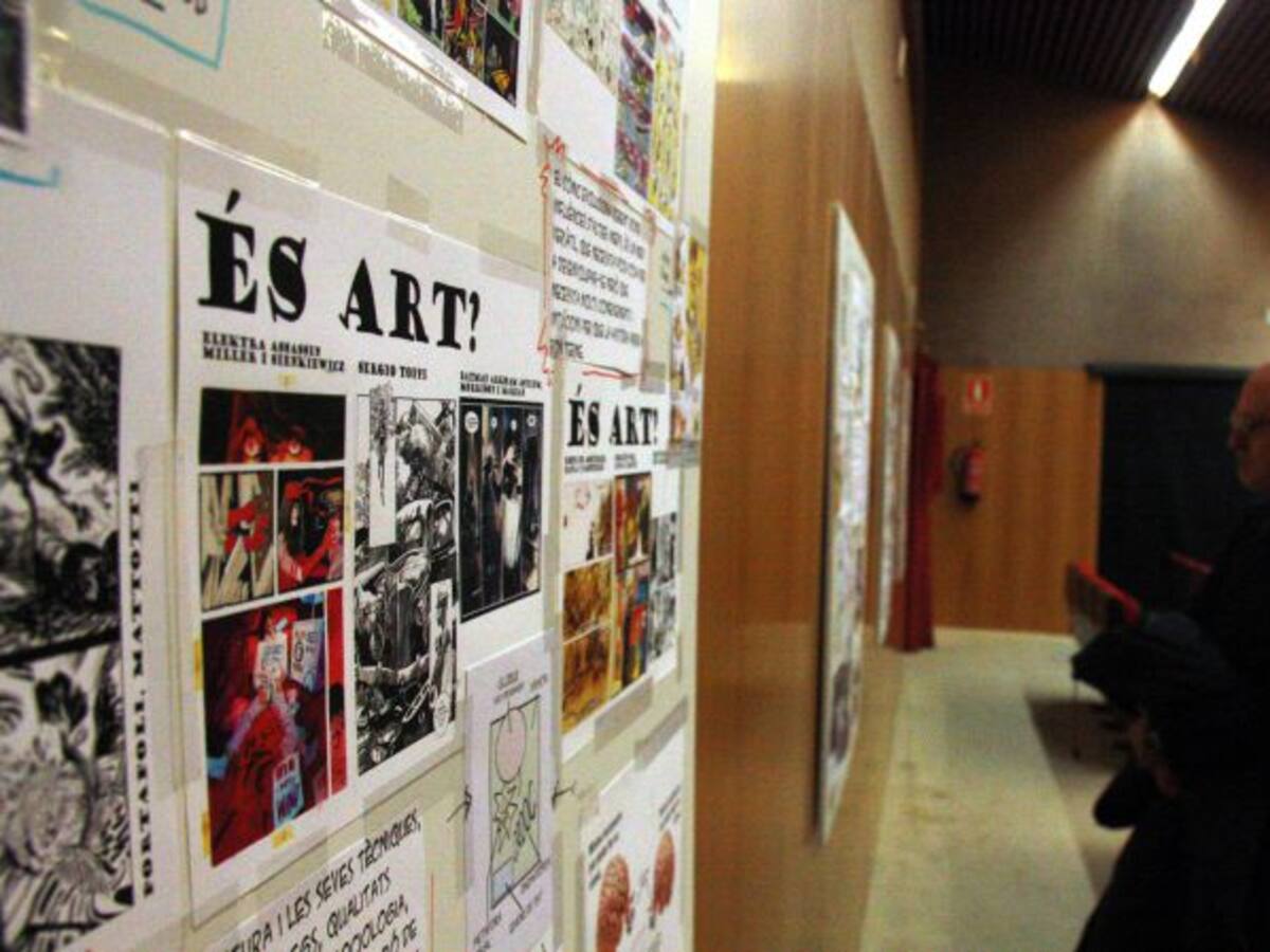 Primer mercat temàtic d’originals de còmic