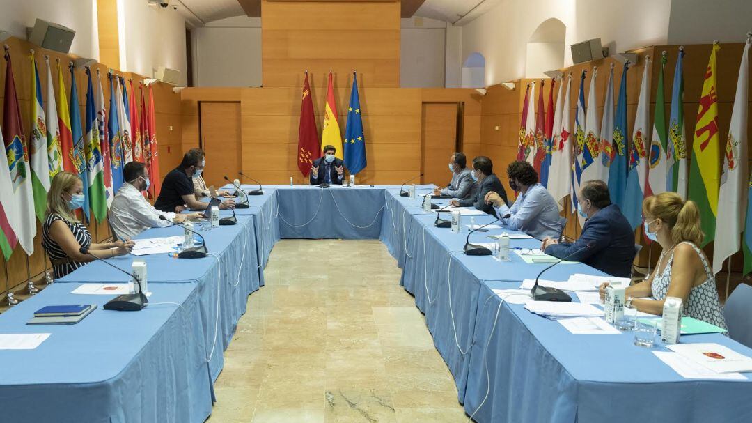 Reunión de la comisión de seguimiento de la covid 19