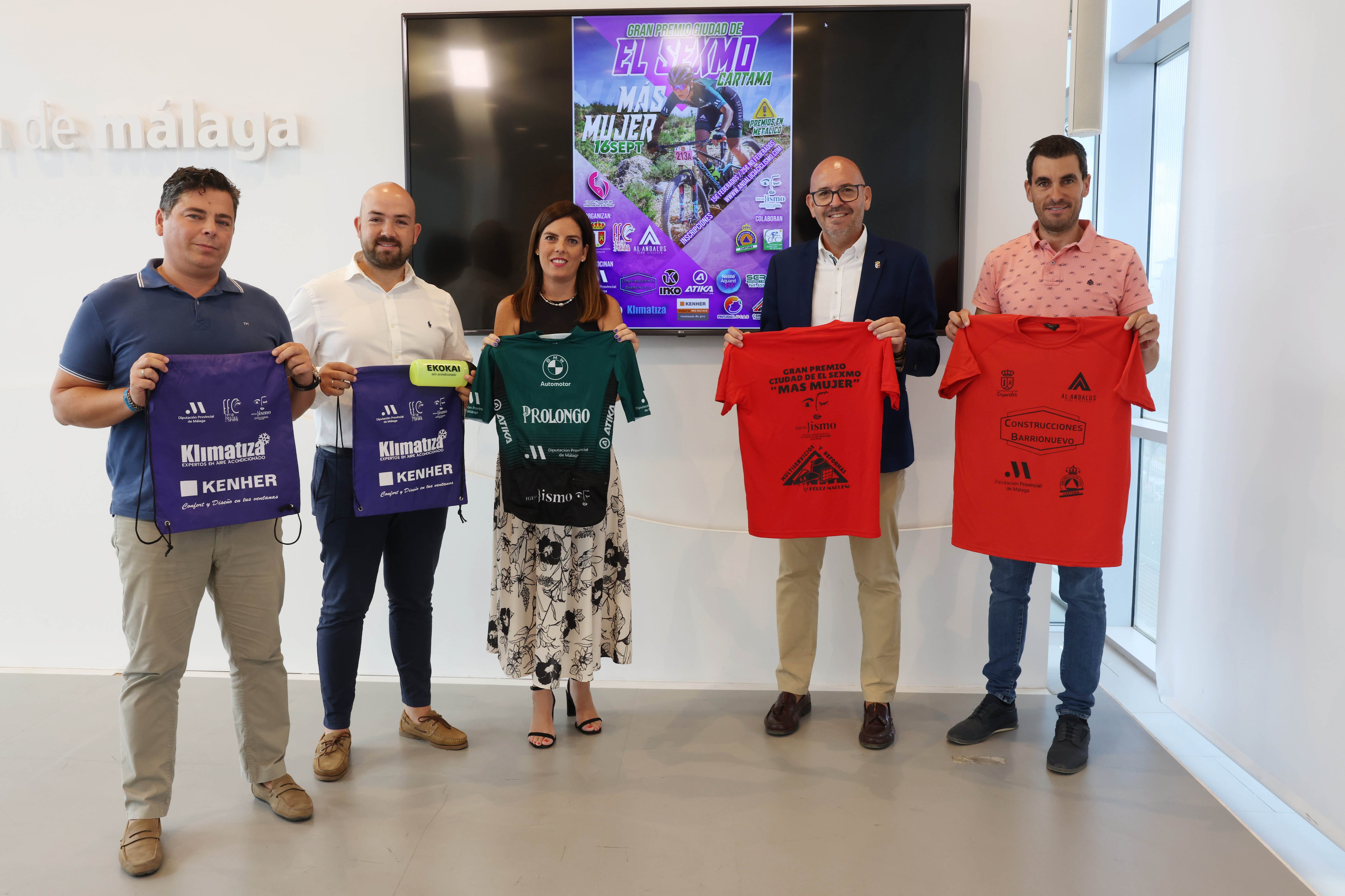 Presentación de la segunda edición del Gran Premio El Sexmo Más Mujer