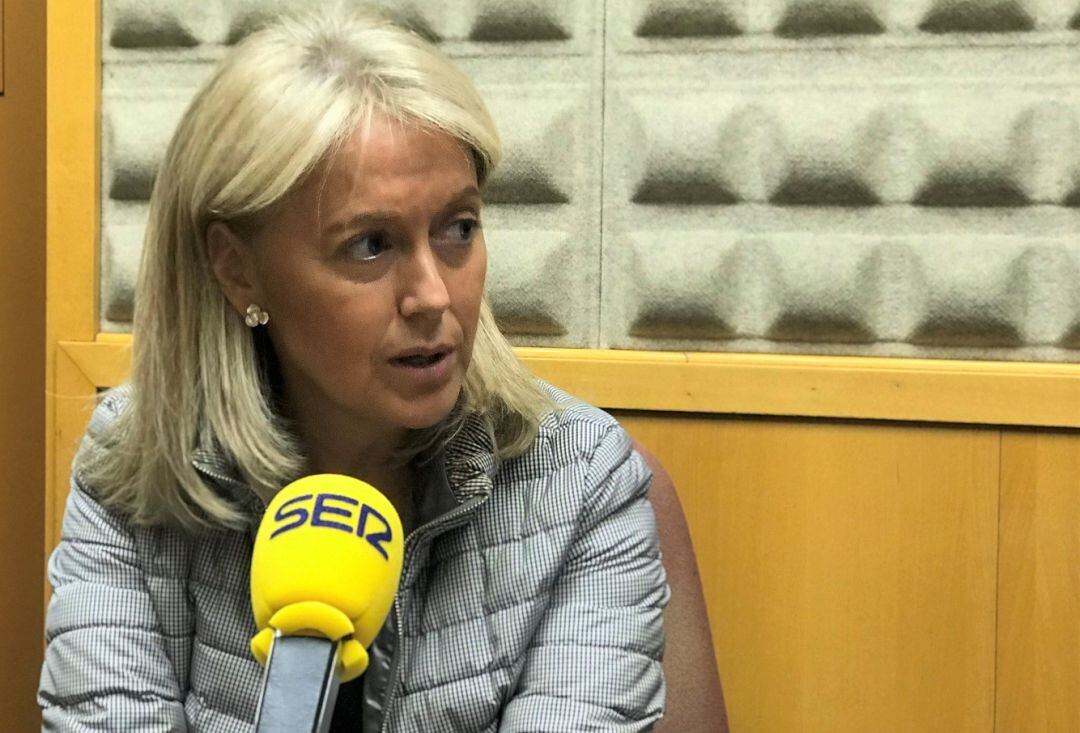 Cristina Coto durante la entrevista en &#039;Hoy por Hoy Asturias&#039;