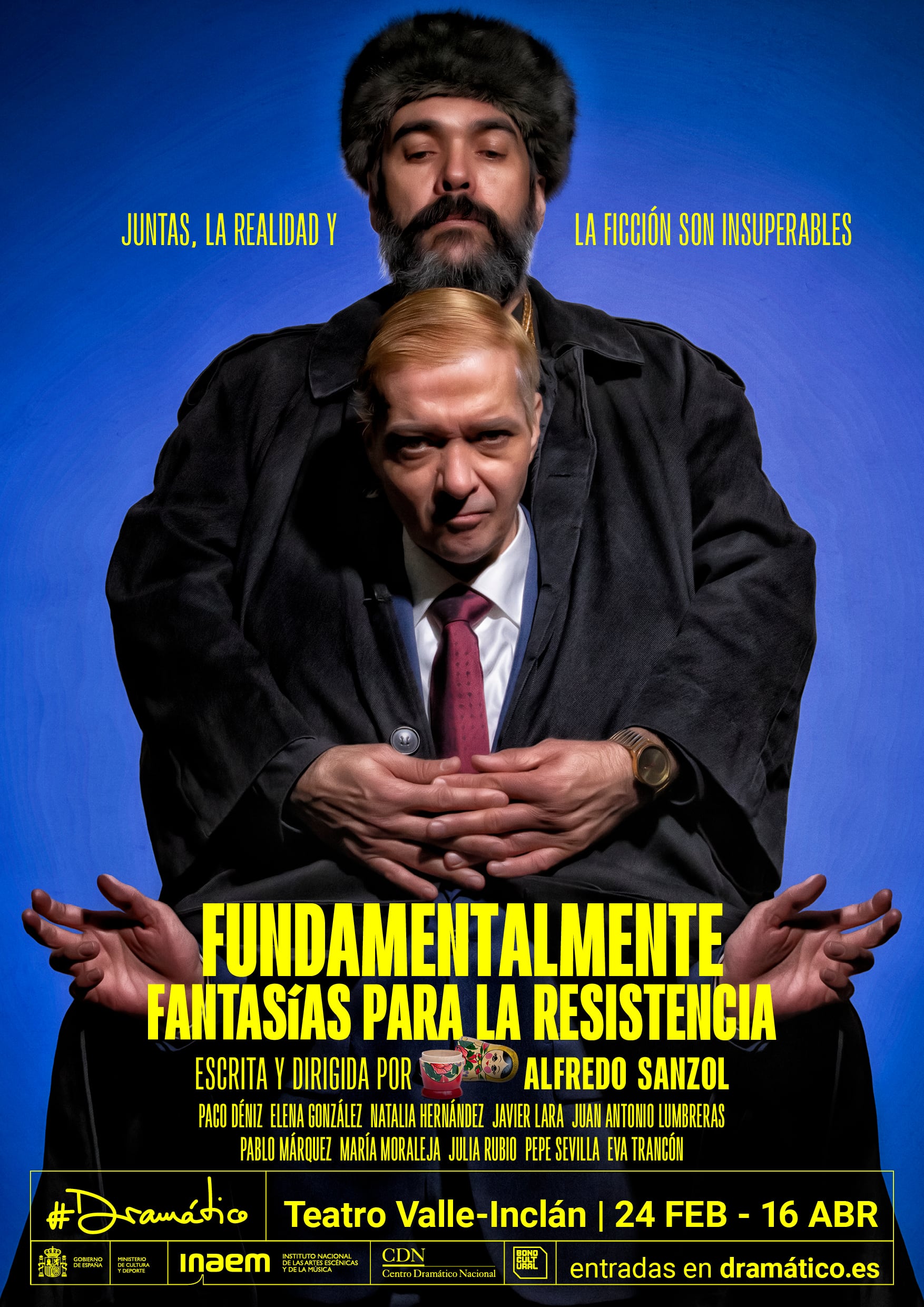 Cartel &#039;Fundamentalmente fantasías para la resistencia&#039;