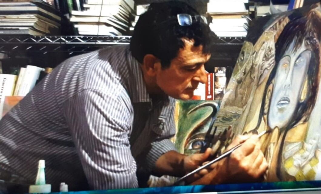 El Centro Cultural Casa de Vacas ofrece una exposición retrospectiva de la obra de Manolo García