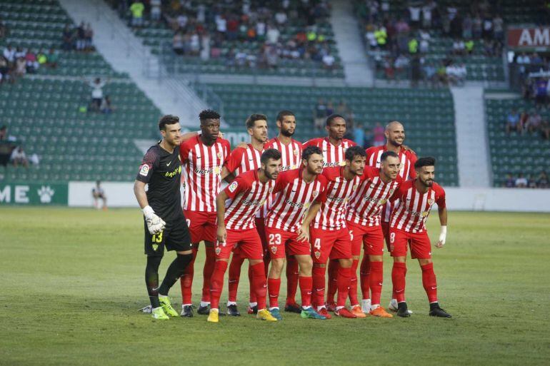 El Almería cierra la pretemporada con derrota.