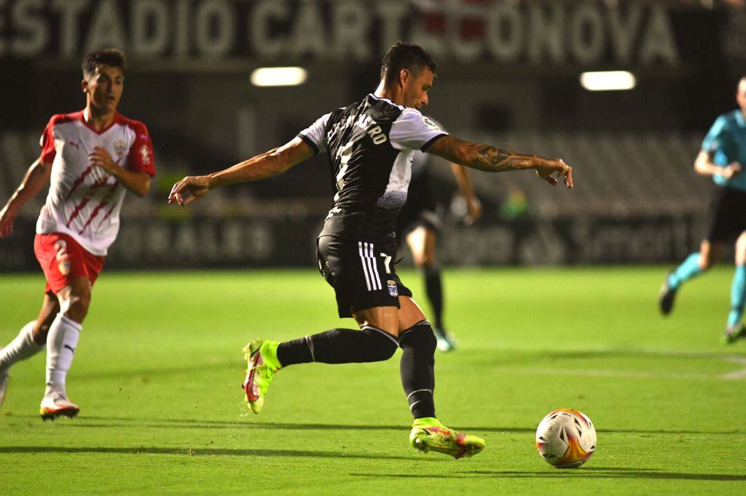 Rubén Castro en el encuentro ante el Almería