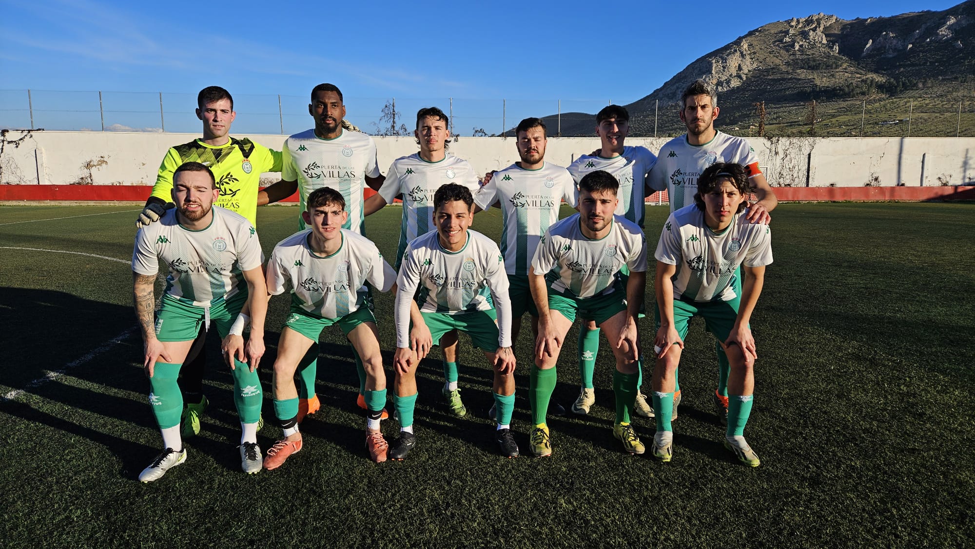 Equipo titular del Mogón C.F. en Jódar