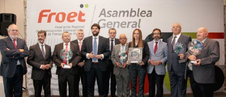 FROET celebró el año pasado su 35 aniversario entregando los Premios del Transporte 2016