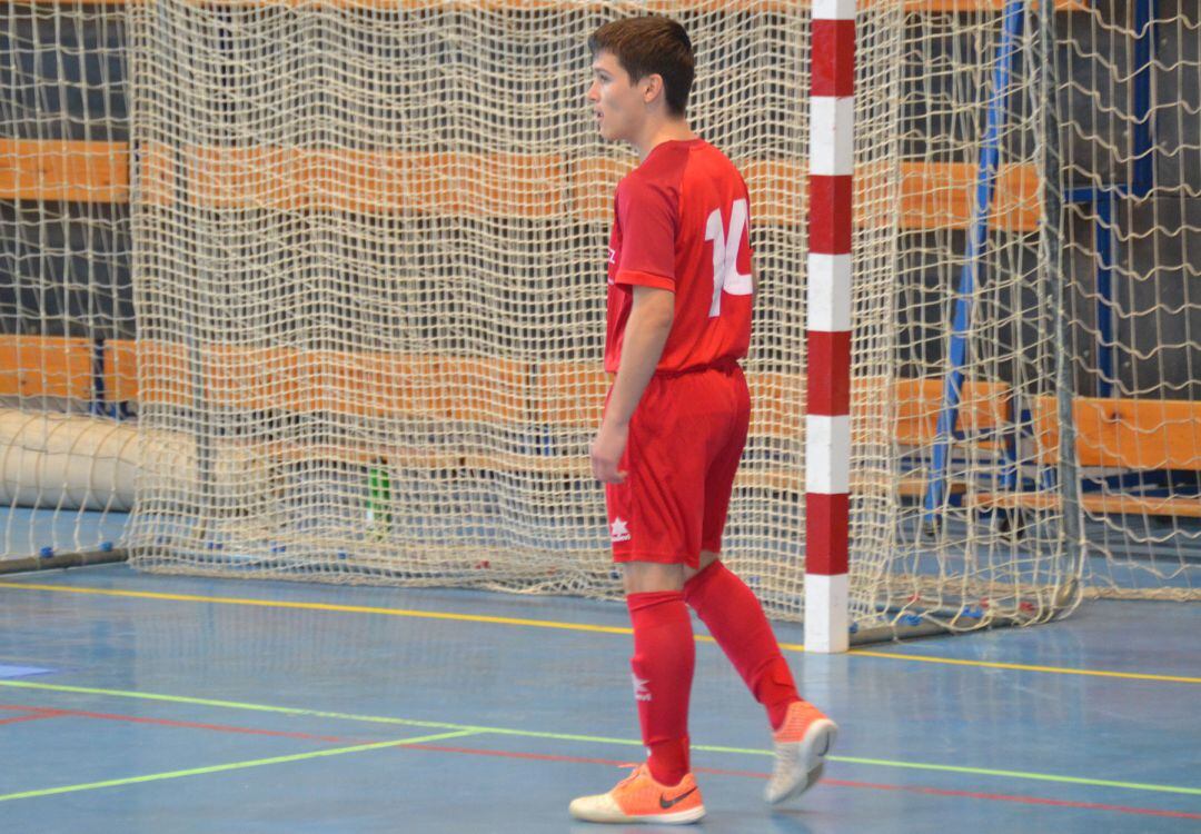 Pablo Argudo durante un partido.