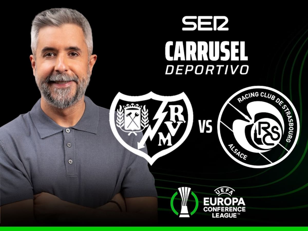 Rayo Vallecano-Racing de Estrasburgo, en directo: el partido de ida de las semifinales de la Conference, en vivo