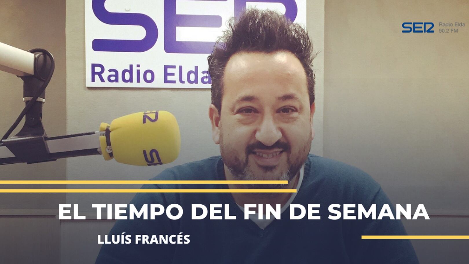 Lluis Francés adelanta las previsiones del tiempo para Elda y comarca durante el fin de semana