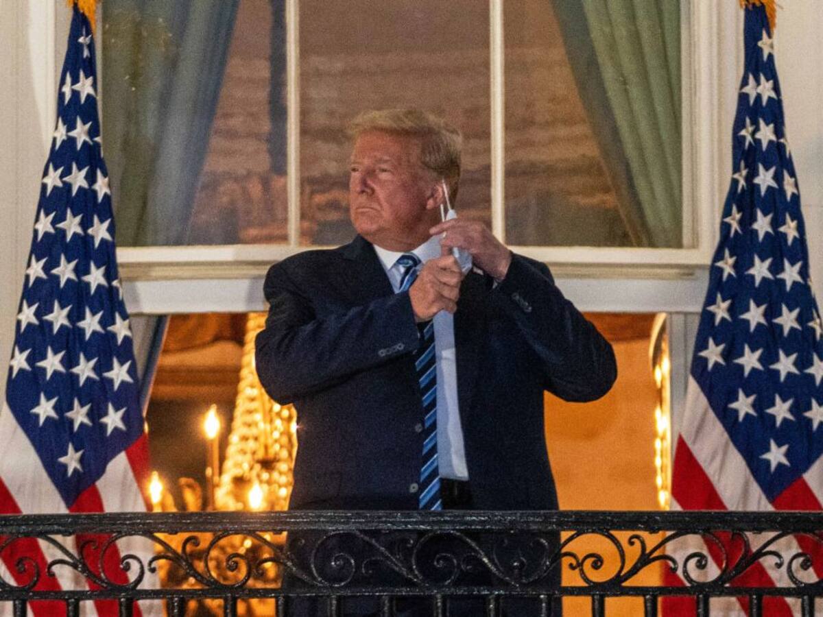 Trump dice que el coronavirus es "bastante menos letal" que la gripe para "la mayoría de poblaciones"