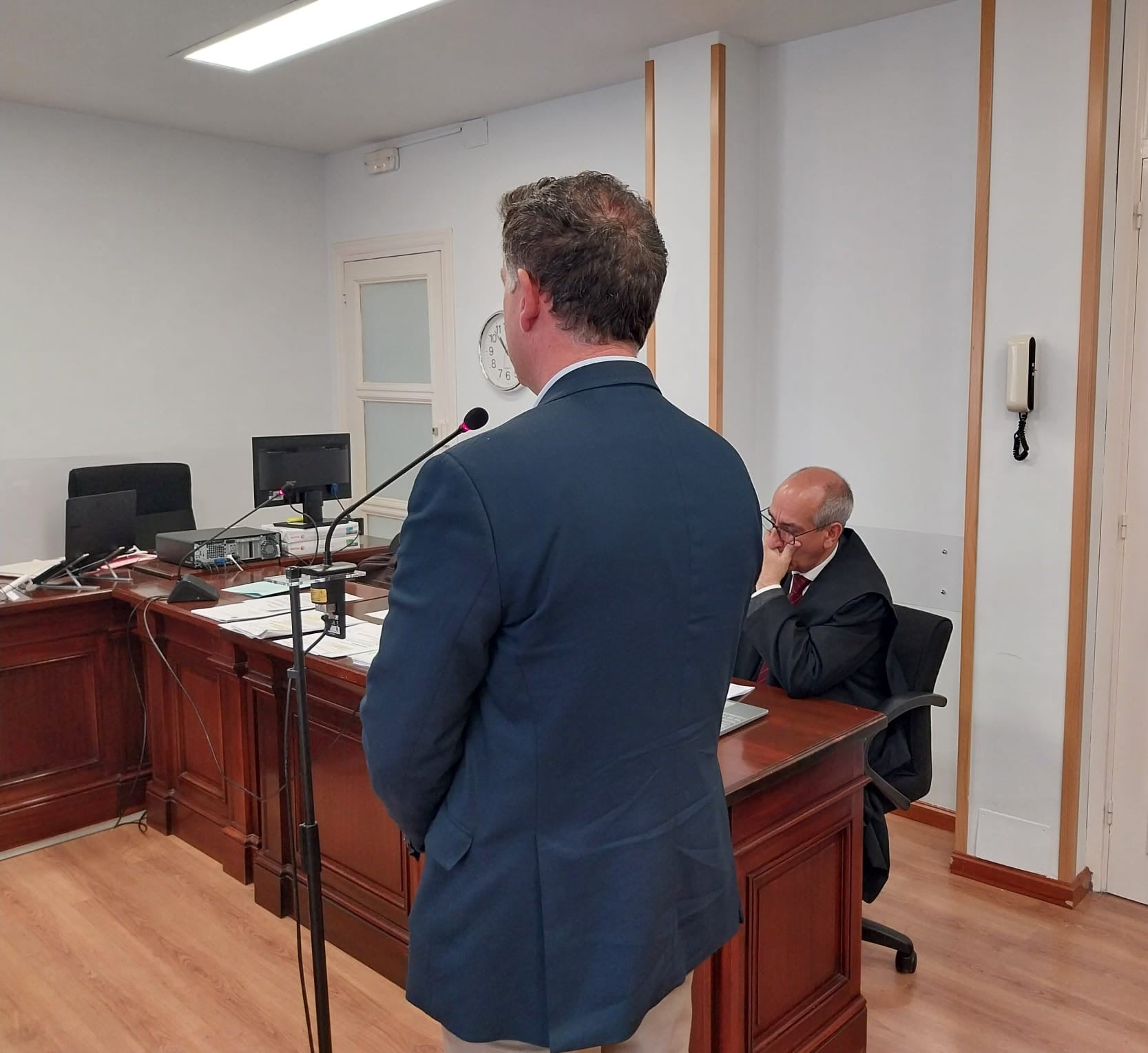 Ramiro Silva, diputado de Personal en la Diputación de Zamora, en el juzgado de Instrucción Nº2.