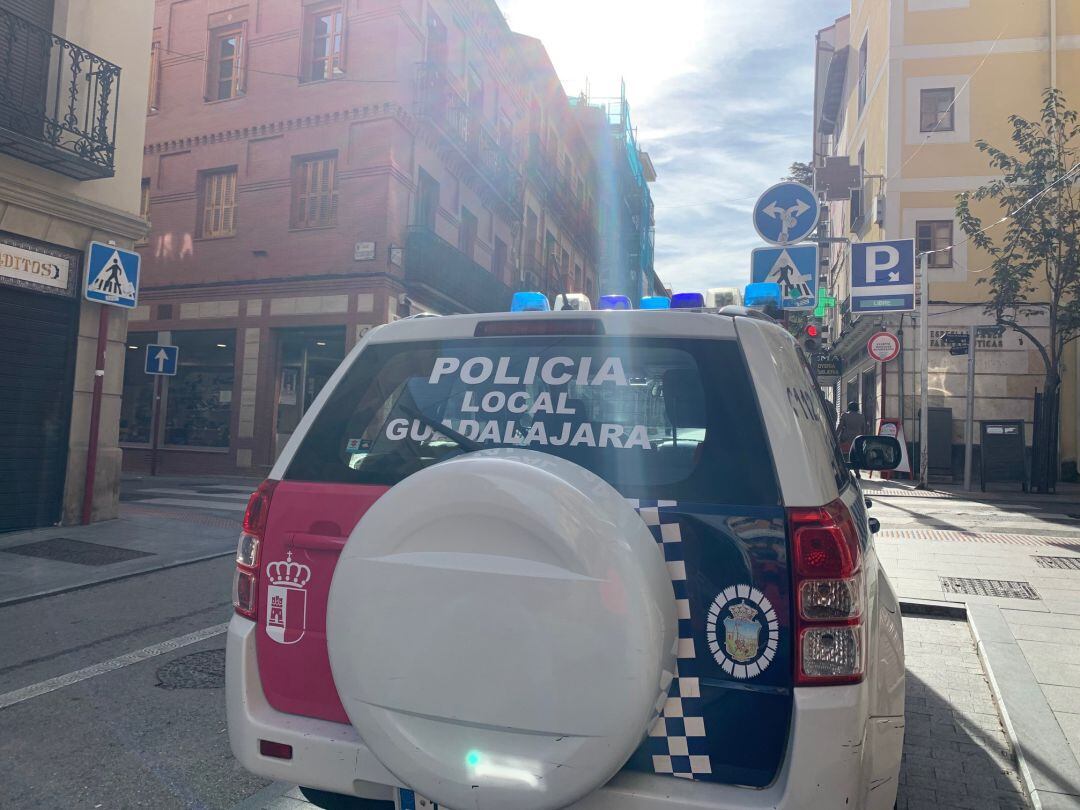 Patrulla Policía Local en la zona centro