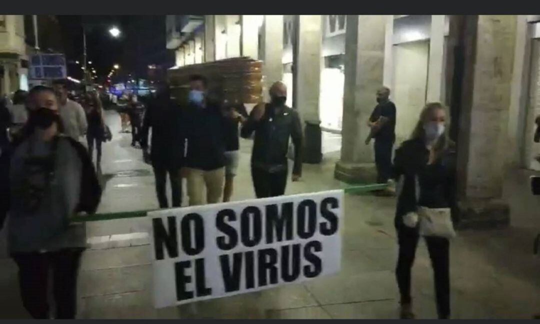 Los hosteleros palentinos siguen plantando cara a la Junta