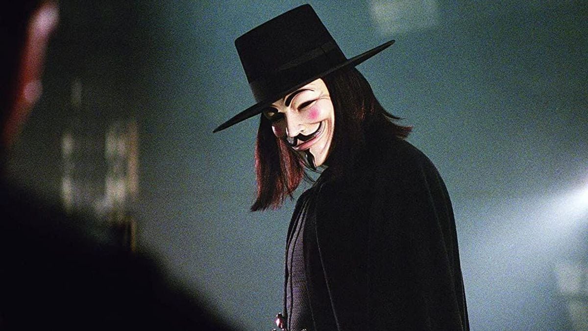 El personaje V en &#039;V de Vendetta&#039;.