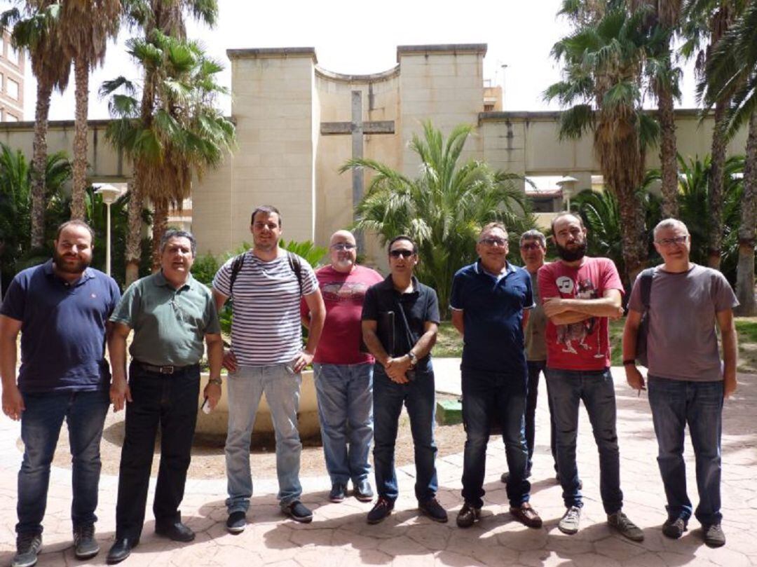 Imagen de archivo de la visita de la Comisión de Expertos con políticos locales y técnicos a Elda 