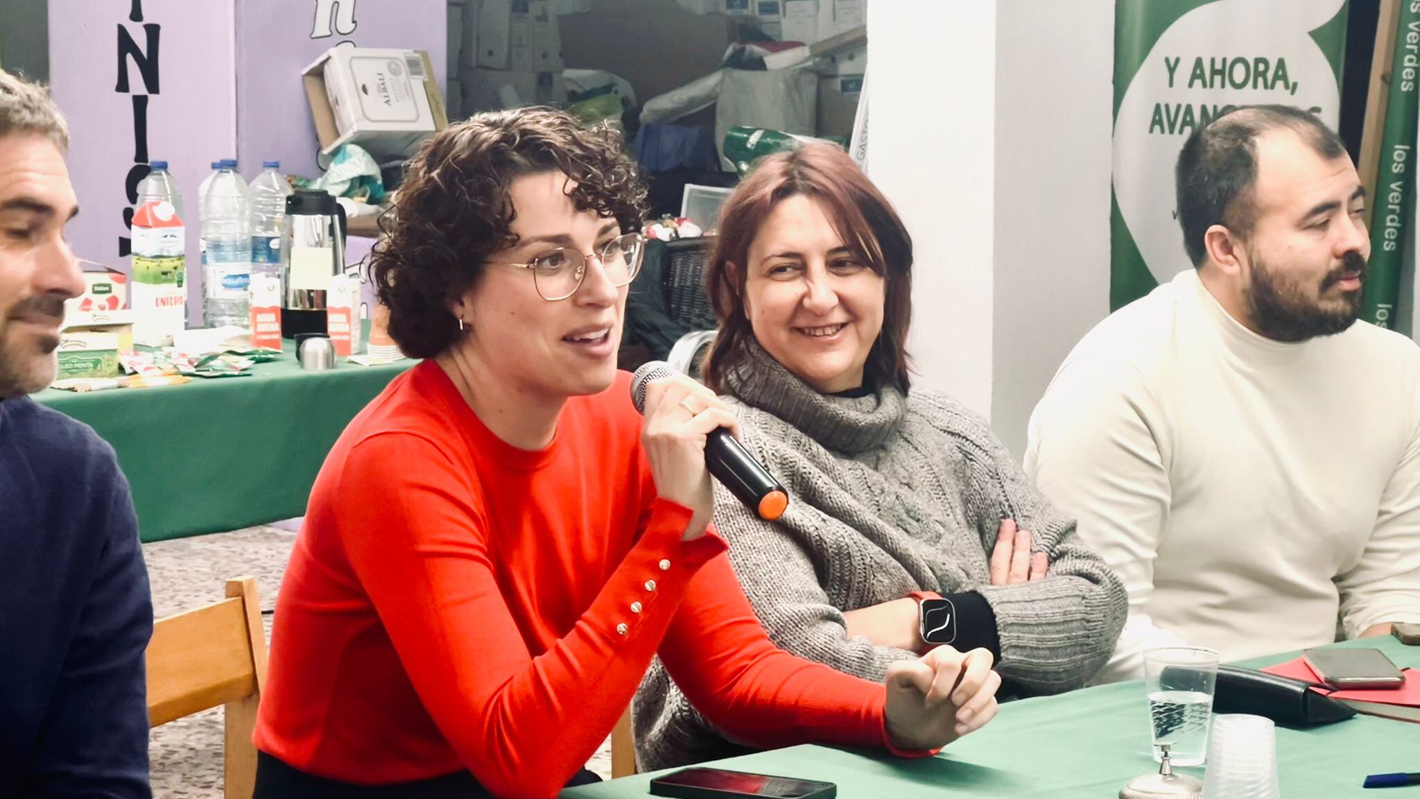 Momento del acto realizado en Villena